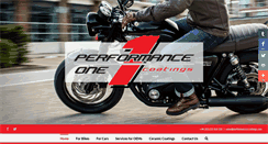 Desktop Screenshot of performance1coatings.com